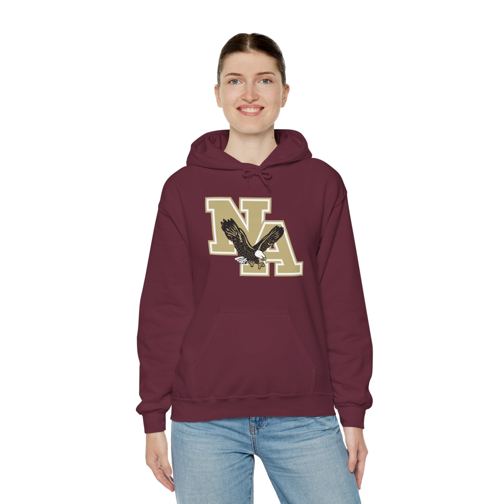 Adult Unisex Gold Classic Logo Graphic Hoodie