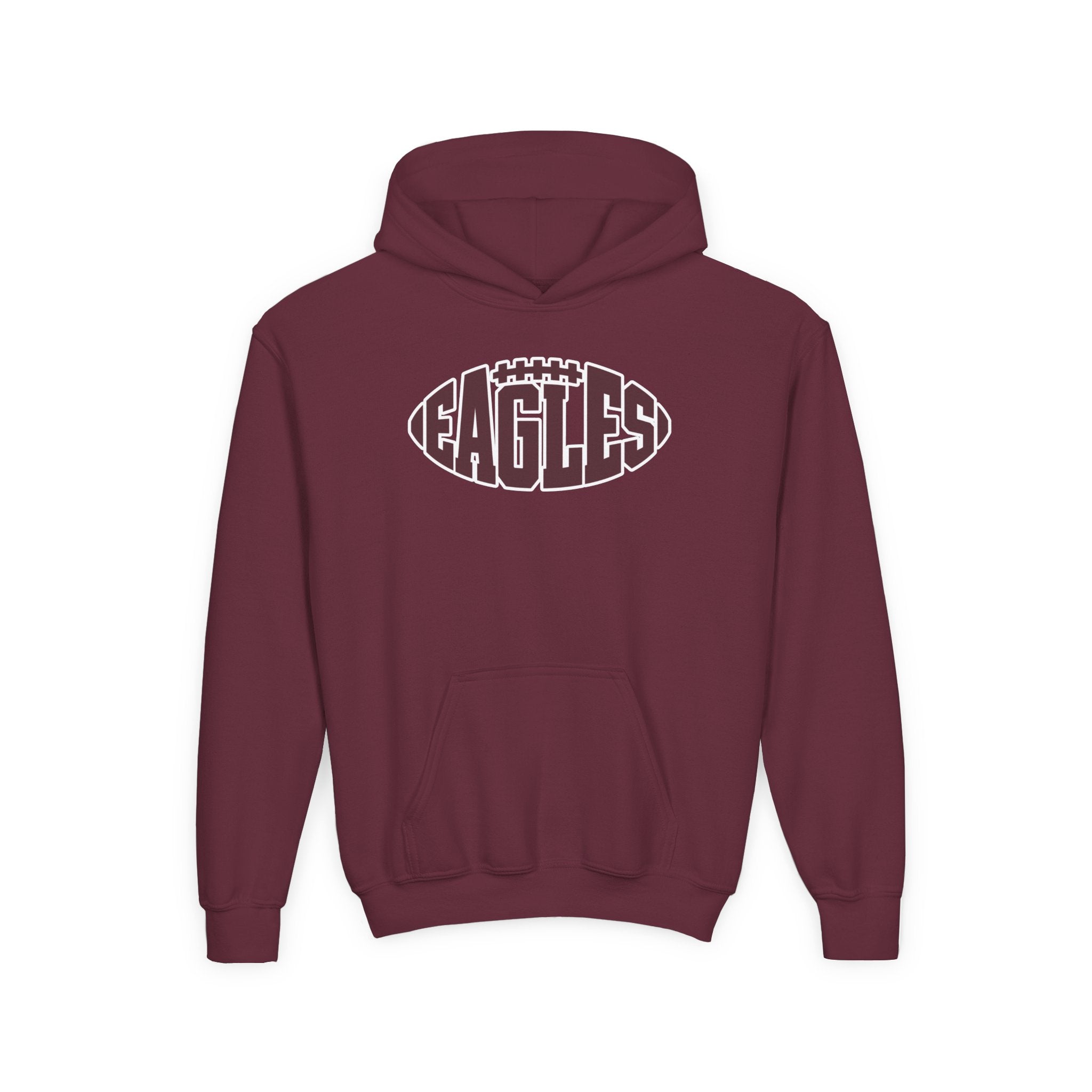 Youth New Albany Football Eagle Ball Graphic Hoodie