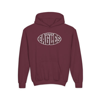 Youth New Albany Football Eagle Ball Graphic Hoodie