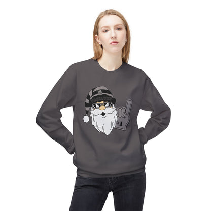 Adult Unisex Westerville Central Spirited Santa Graphic Soft Style Sweatshirt