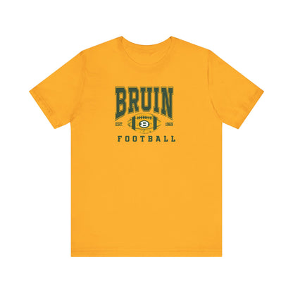 Adult Unisex Bruin Football Heritage Graphic Short Sleeve Soft Tee