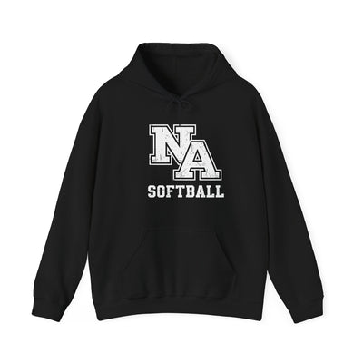 Adult Unisex New Albany Softball Vintage Vibe Logo Graphic Hoodie