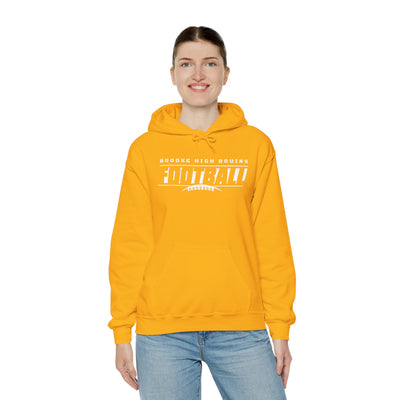 Adult Unisex Brooke High Bruins Goal Line Graphic Hoodie