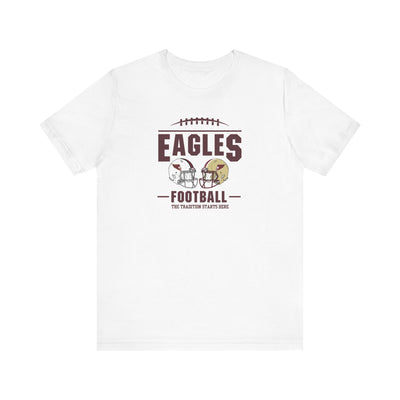 Adult Unisex Eagles Tradition Football Graphic Short Sleeve Soft Tee