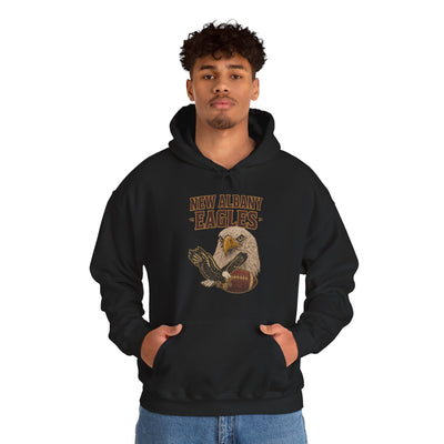 Adult Unisex New Albany Gridiron Eagle Graphic Hoodie