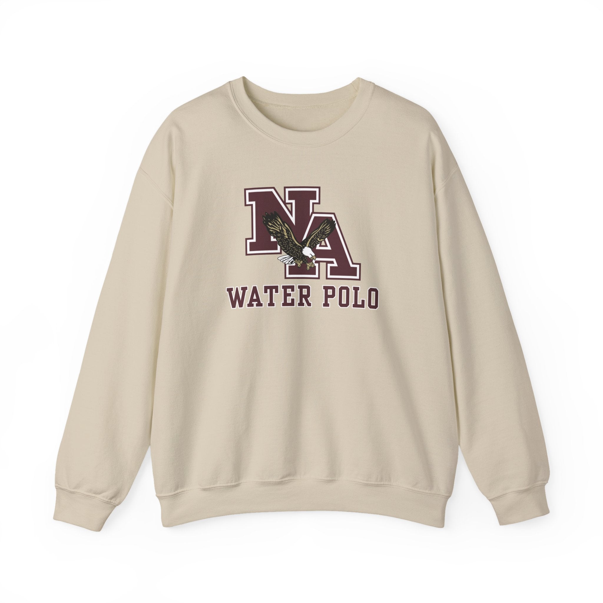 Adult Unisex New Albany Water Polo Classic Maroon Logo Graphic Sweatshirt