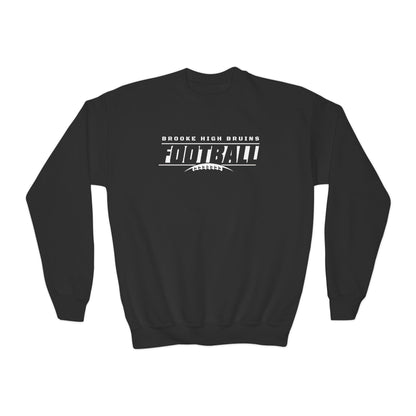 Youth Brooke High Bruins Goal Line Graphic Sweatshirt