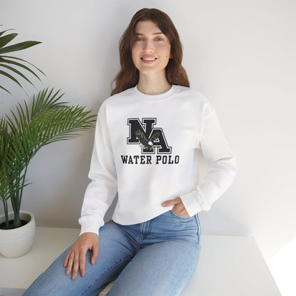 Adult Unisex New Albany Water Polo Classic Black Logo Graphic Sweatshirt
