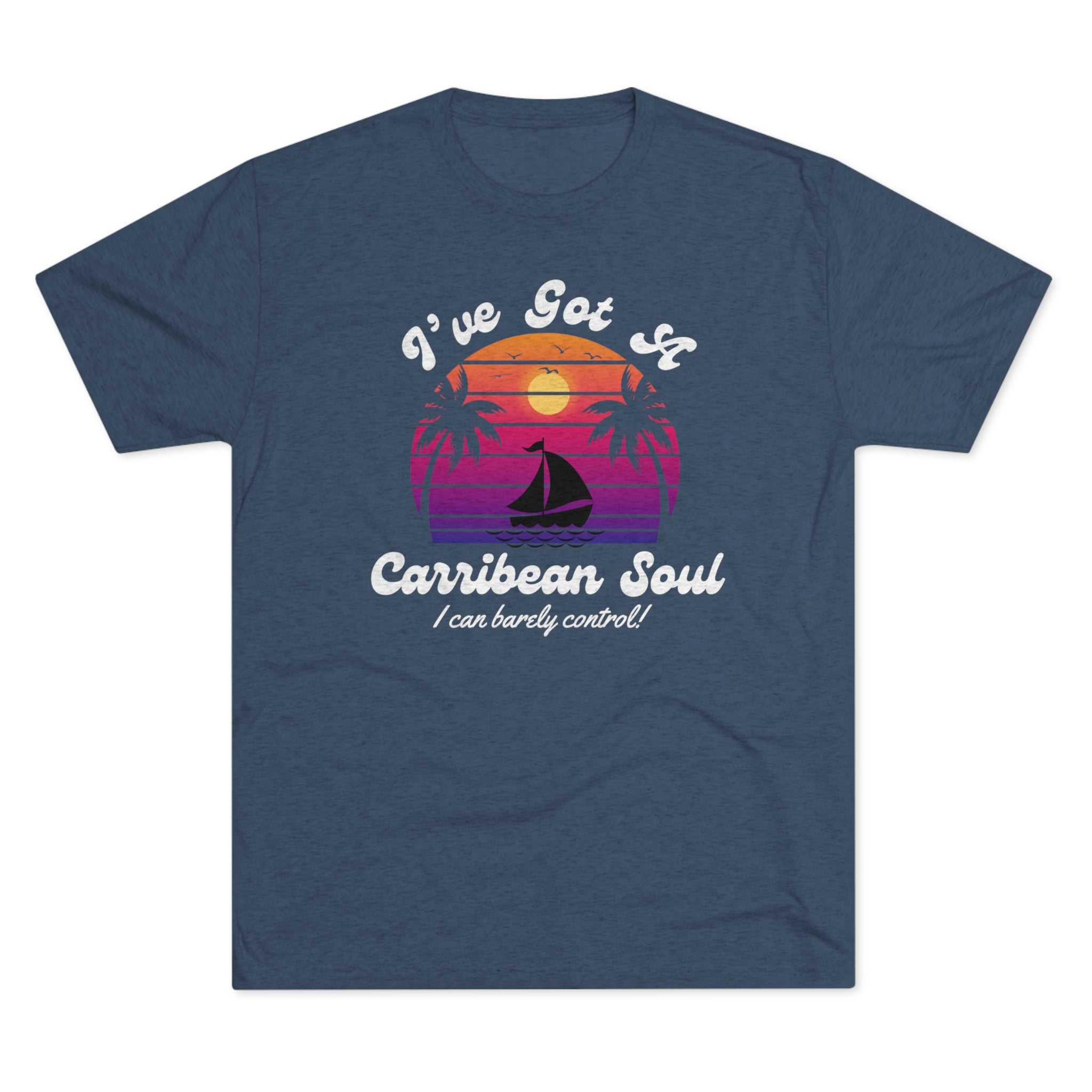 Adult Unisex Carribean Soul Super Soft Short Sleeve Tee