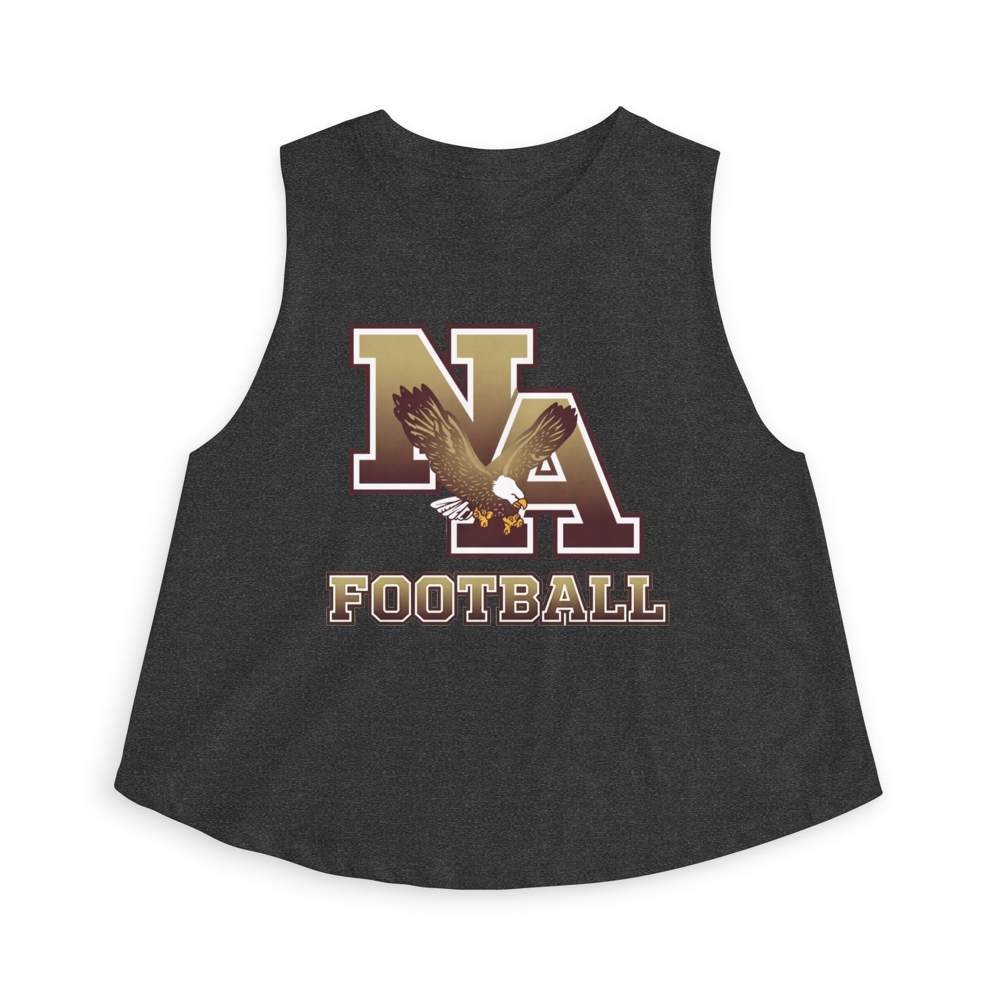 Women's New Albany Ombre Eagle Logo Graphic Crop Tank
