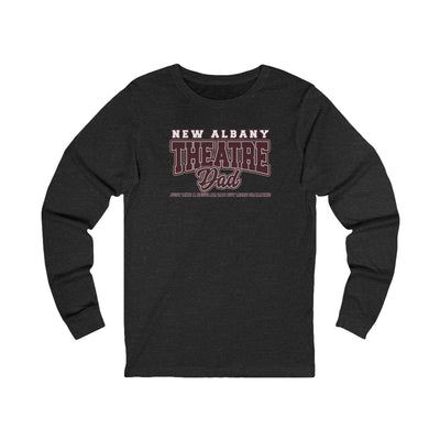 Adult Unisex New Albany Theatre Dad Graphic Long Sleeve Soft Tee
