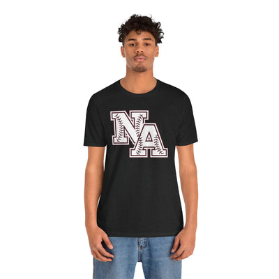 Adult Unisex Baseball Stitches Classic Logo Graphic Short Sleeve Soft Tee