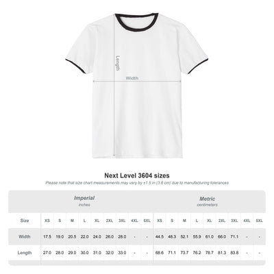 Adult Unisex New Albany Football Pride Graphic Short Sleeve Ringer Tee