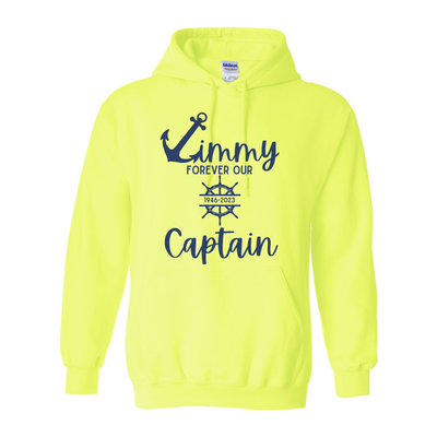 Adult Unisex Forever Our Captain Graphic Hoodie