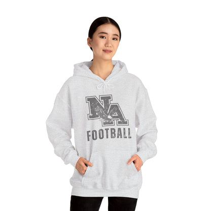 Adult Unisex New Albany Tonal Football Logo Graphic Hoodie