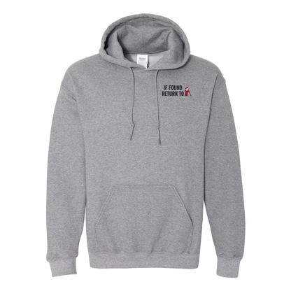 Adult Unisex OWU 134 Baseball House Graphic Hoodie - Ohio Wesleyan University