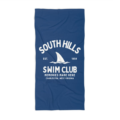 South Hills Swim Club Heritage Graphic Beach Towel
