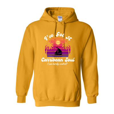 Adult Unisex Carribean Soul Graphic Hoodie