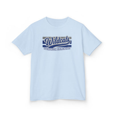 Youth Overbrook Elementary Wildcats Vintage Distressed Spirit Graphic Gildan Classic Tee