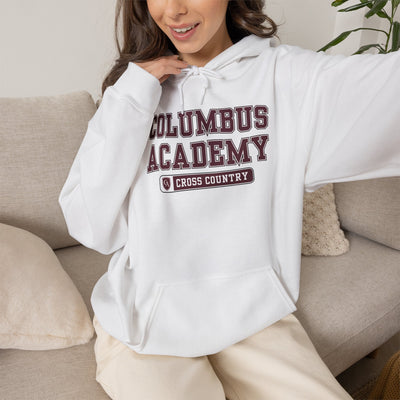 Adult Unisex Columbus Academy Cross Country Graphic Hoodie