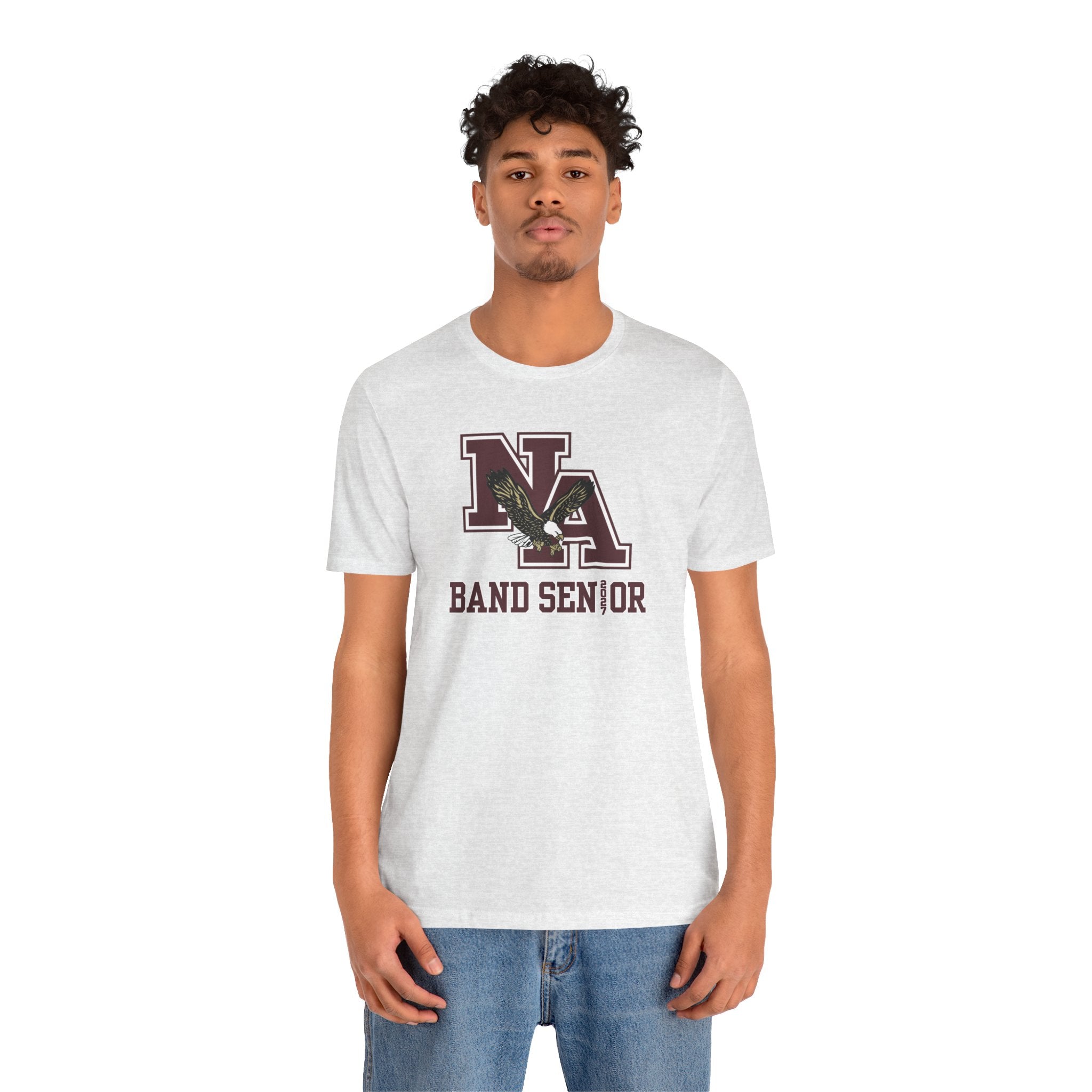 Adult Unisex New Albany Band 2027 Senior Graphic Short Sleeve Bella + Canvas Soft Tee