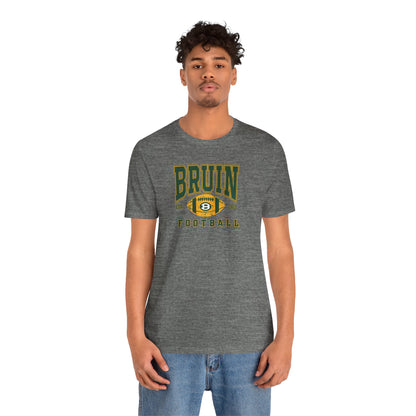 Adult Unisex Bruin Football Heritage Graphic Short Sleeve Soft Tee