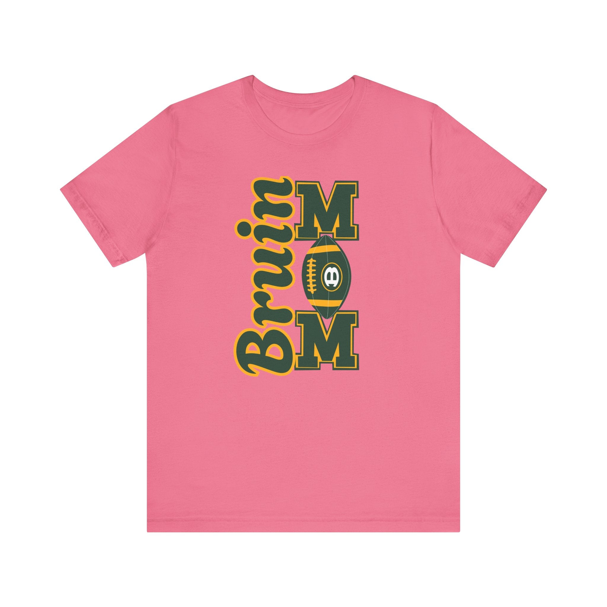 Adult Unisex Bruin Football Mom Graphic Short Sleeve Soft Tee