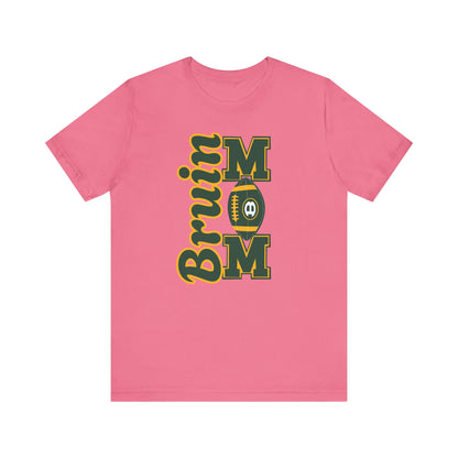 Adult Unisex Bruin Football Mom Graphic Short Sleeve Soft Tee