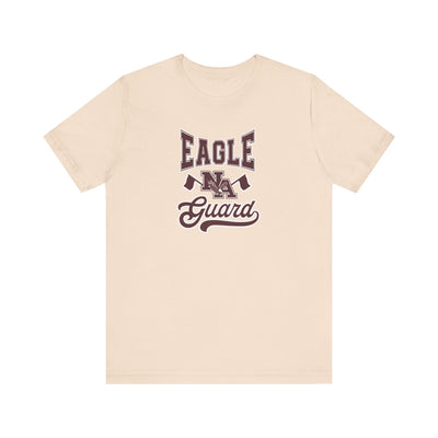 Adult Unisex Classic Varsity Eagle Guard Graphic Short Sleeve Soft Tee