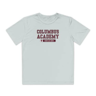 Youth Columbus Academy Soccer Graphic Sport-Tek Competitor Performance Tee