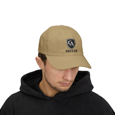 Adult Unisex Columbus Academy Vikings Soccer Embroidered Logo Dad Cap