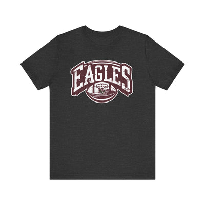 Adult Unisex New Albany Eagles Football Motion Graphic Short Sleeve Soft Tee