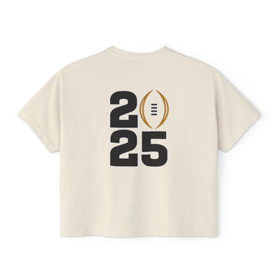 Women's THE Champs Graphic Short Sleeve Boxy Tee