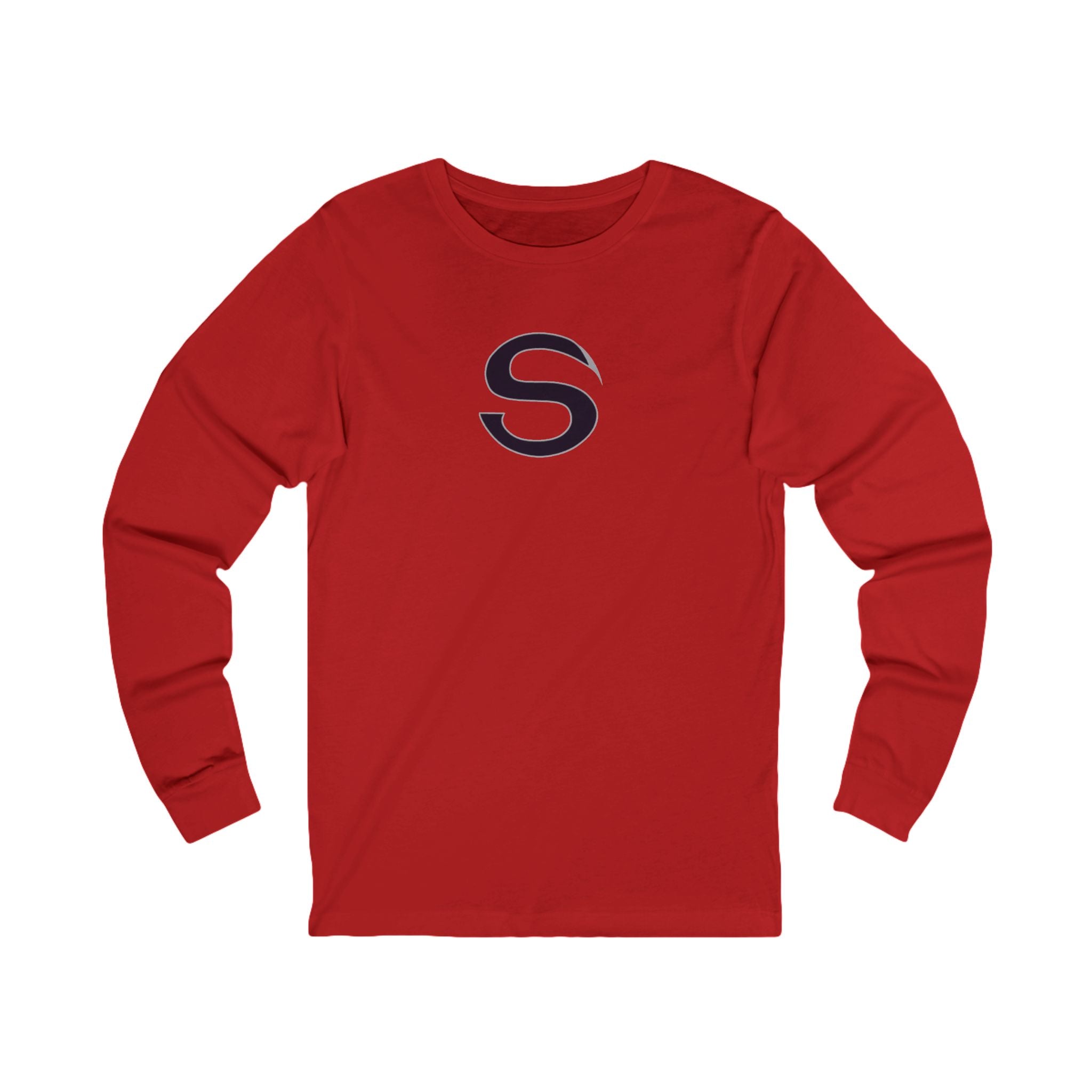 Adult Unisex Stingers S Logo Graphic Long Sleeve Bella + Canvas Soft Tee