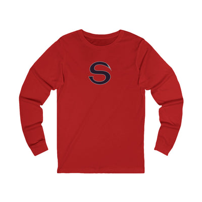Adult Unisex Stingers S Logo Graphic Long Sleeve Bella + Canvas Soft Tee