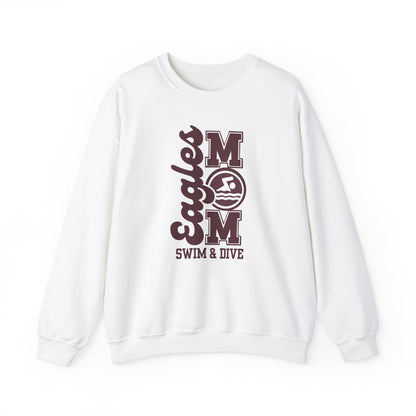 Women's Swim and Dive Mom Graphic Sweatshirt