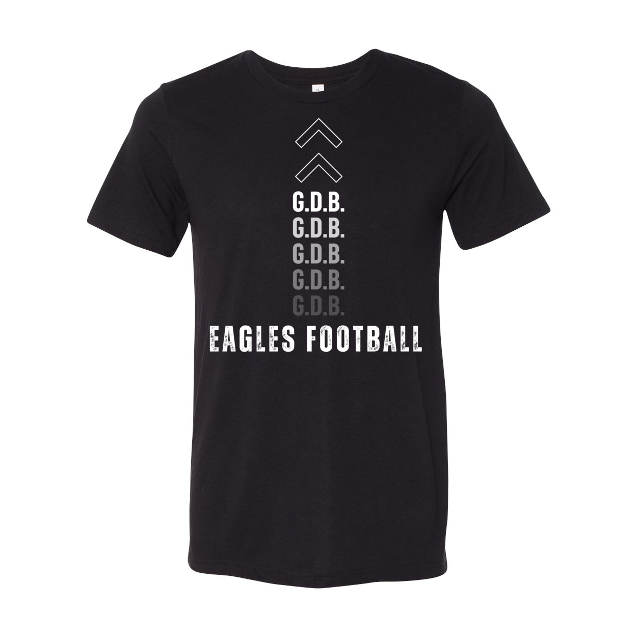 Adult Unisex Super Soft GDB Eagles Football Short Sleeve Graphic Tee