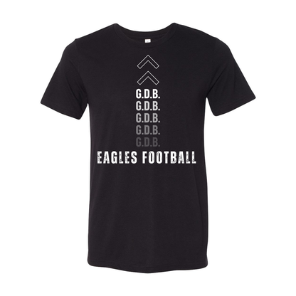 Adult Unisex Super Soft GDB Eagles Football Short Sleeve Graphic Tee