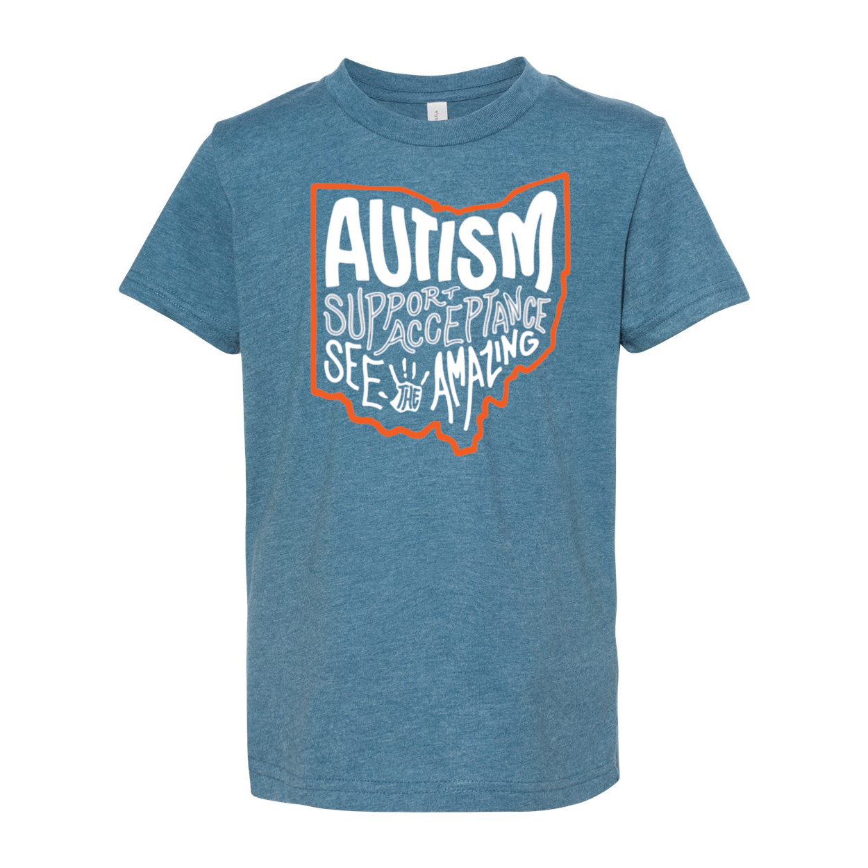 Youth "Autism See The Amazing" Bridgeway Graphic Short Sleeve Tee