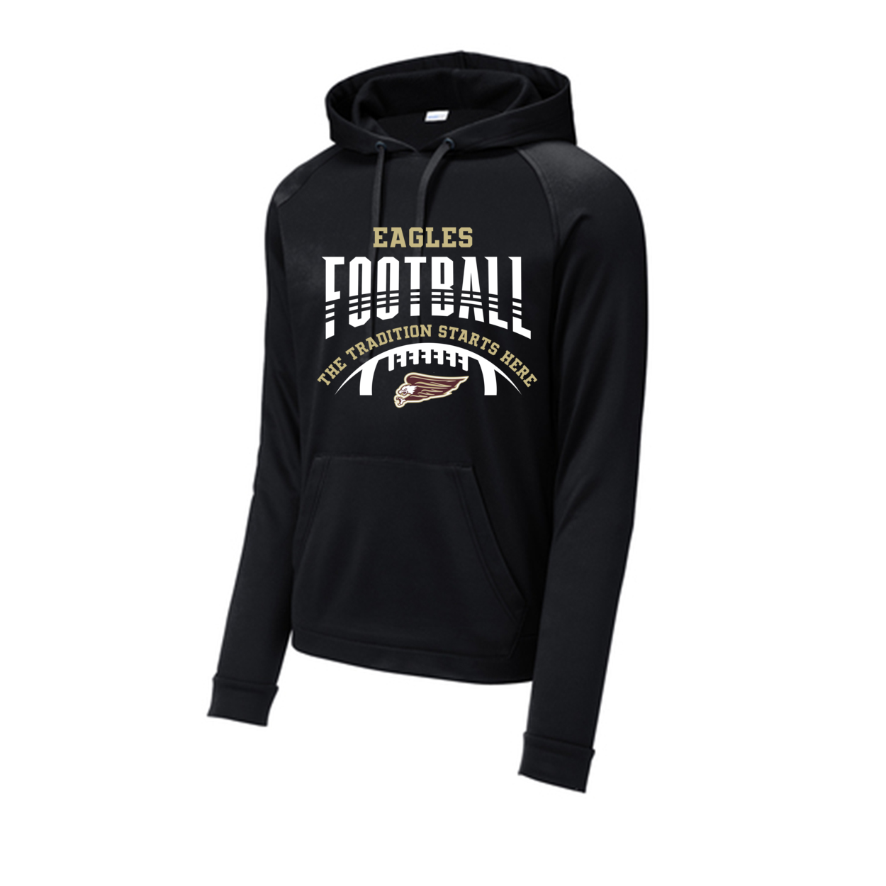 Adult Unisex Tackle Football Tradition Performance Fleece Hoodie