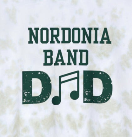 Men’s Band Dad Tie-Dye Short Sleeve Graphic Tee - Nordonia Knights