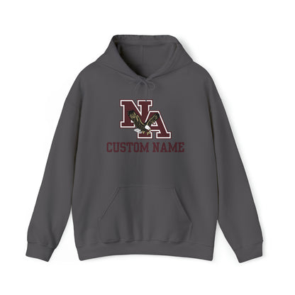 Adult Unisex Classic Logo Graphic Hoodie - New Albany Eagles (CUSTOM NAME)