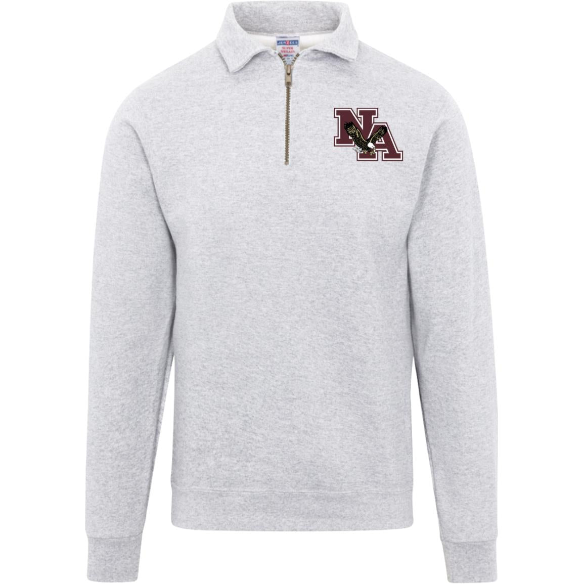 Men's Cozy Fleece Quarter Zip Pullover with NA Logo