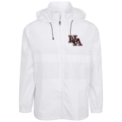 Adult Unisex Zone Protect Lightweight Jacket with Classic Maroon Logo