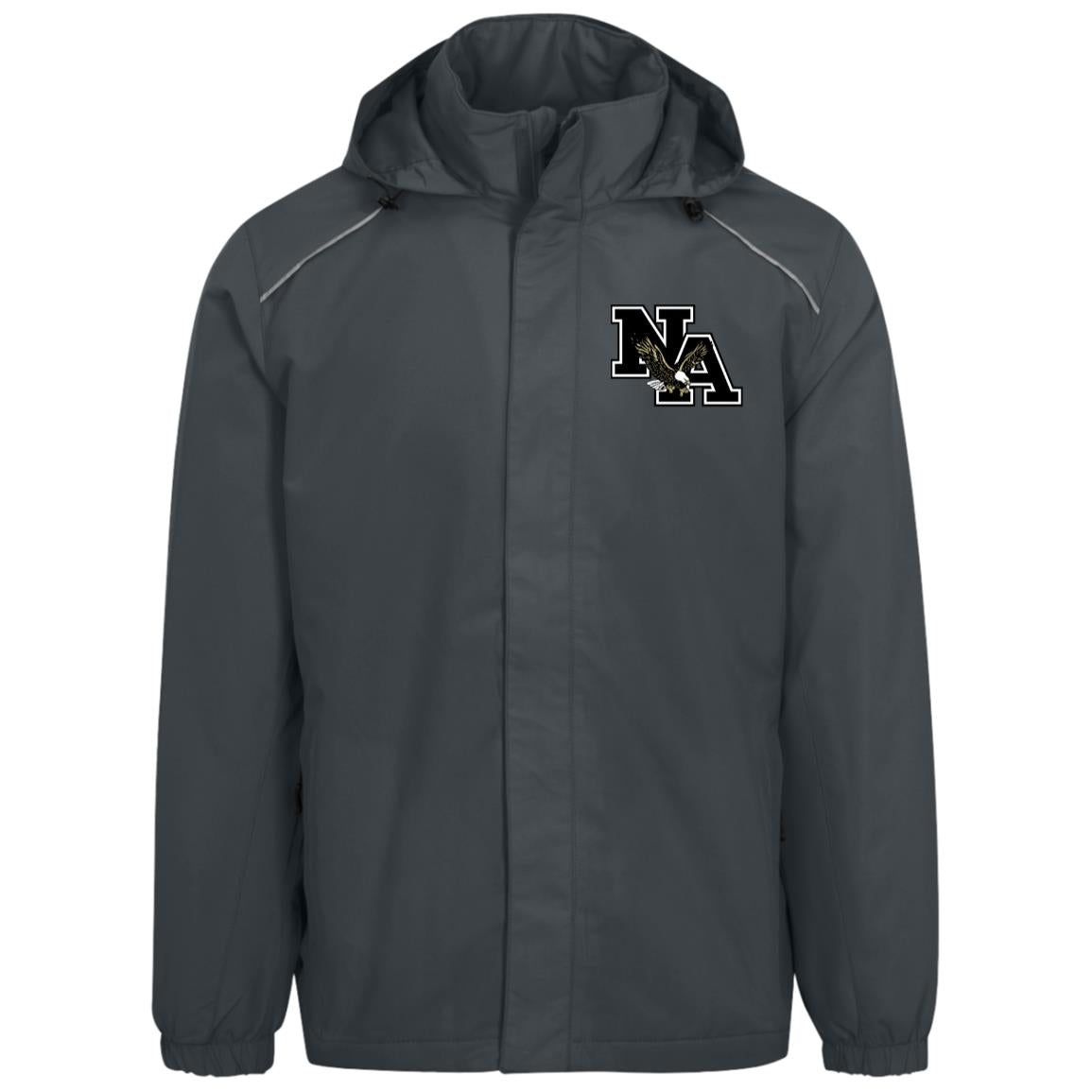 Mens Profile Fleece Lined Jacket with Classic Black Logo