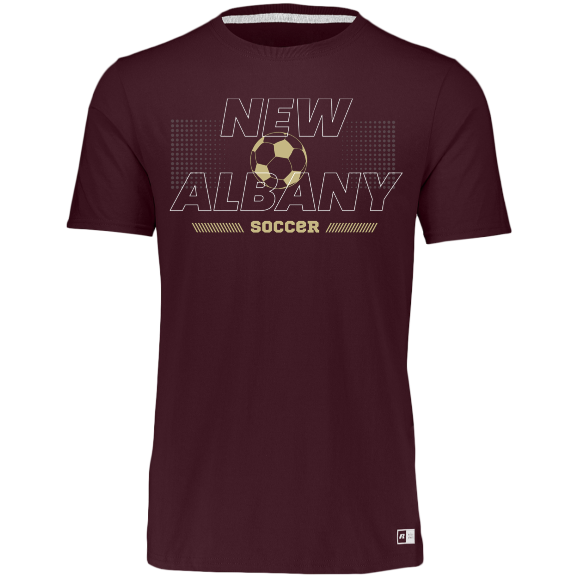 Youth Essential Dri-Power Soccer Short Sleeve Graphic Tee - New Albany Eagles