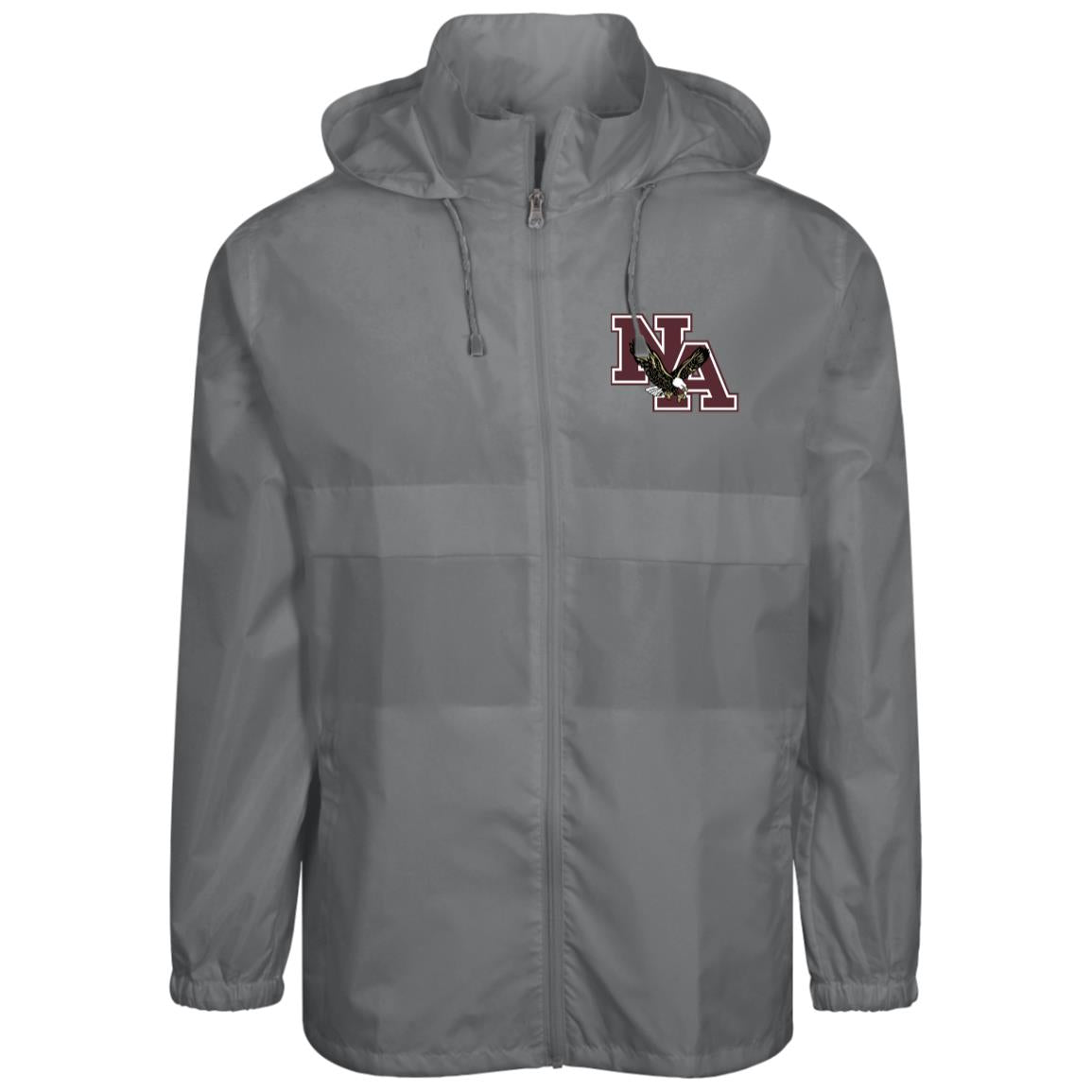 Adult Unisex Zone Protect Lightweight Jacket with Classic Maroon Logo