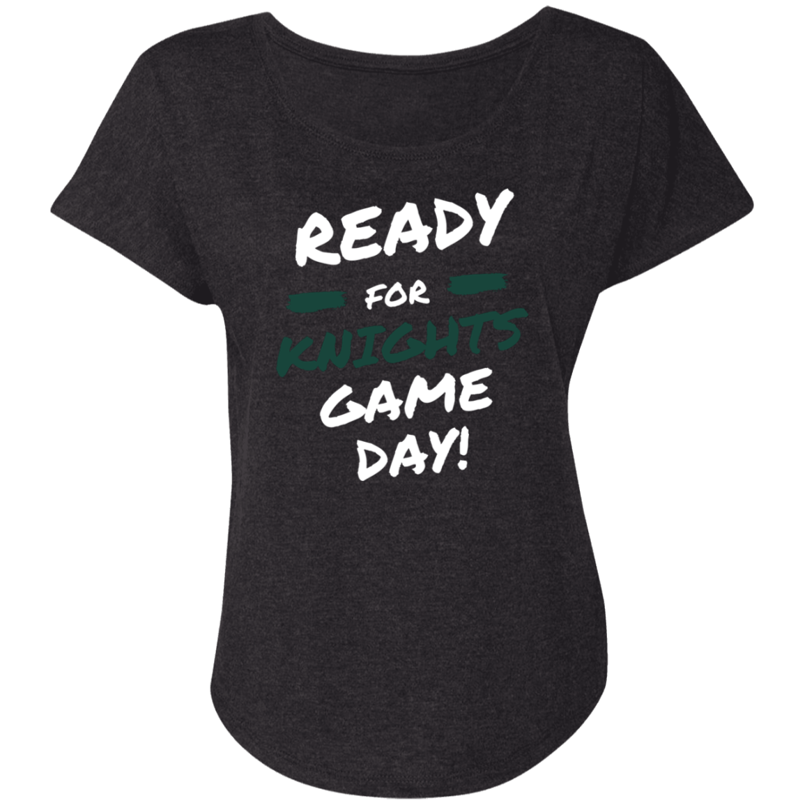 Women's Super Soft Game Day Dolman Graphic Tee - Nordonia Knights