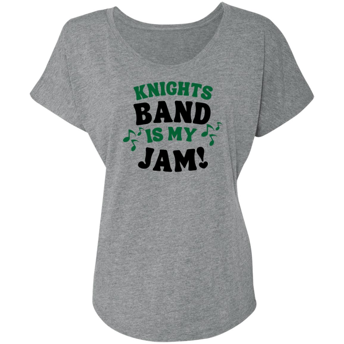 Women's Super Soft Band Jam Dolman Graphic Tee - Nordonia Knights