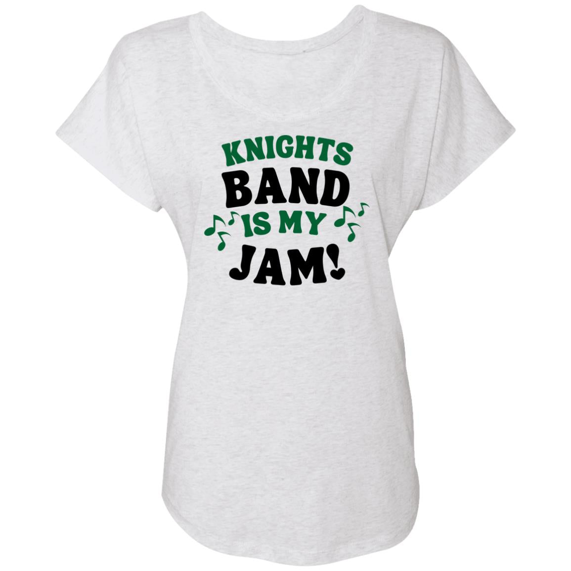 Women's Super Soft Band Jam Dolman Graphic Tee - Nordonia Knights